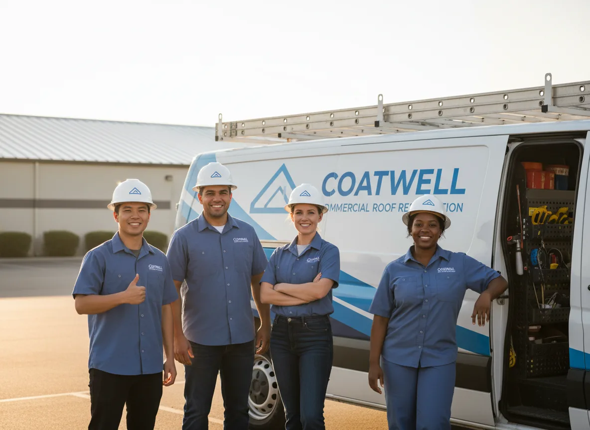 Commercial roof coating company in Clinton Township, MI